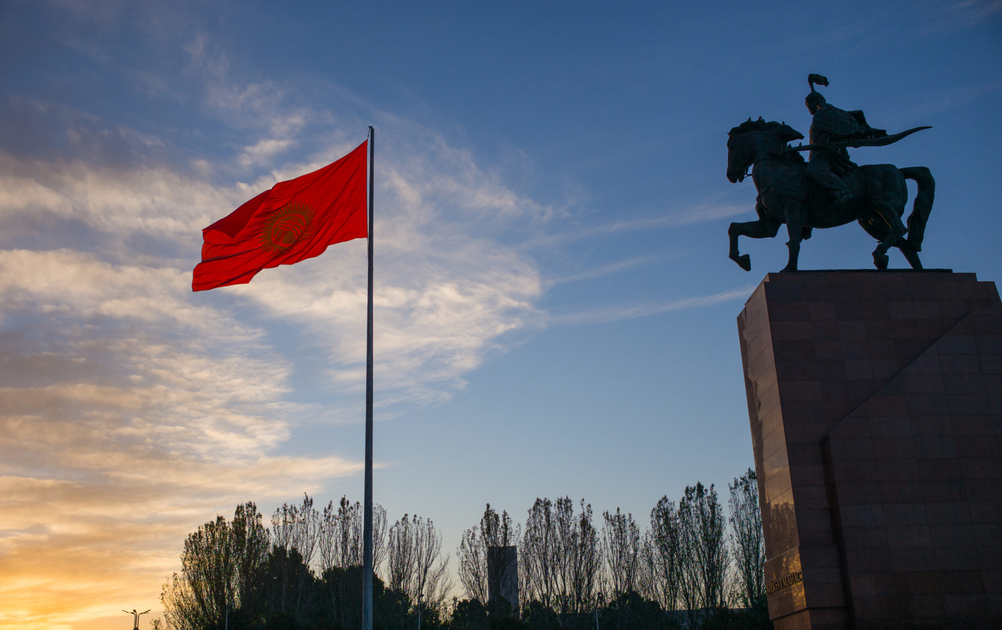 Юрта памятник Кыргызстан
