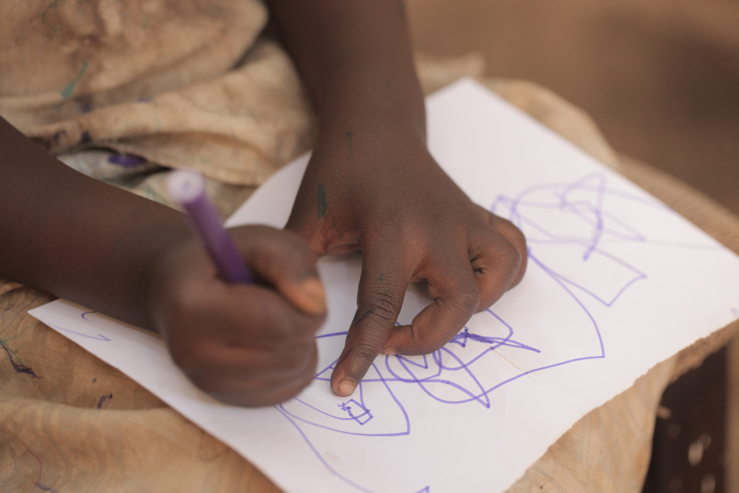 Art as a Passport for Learning and Healing in Refugee Camps